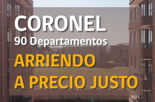 imagen portada que muestra departamentos en Coronel que están en Arriendo a Precio Justo